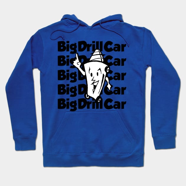 Vintage Big Drill Car Band Hoodie by Liar Manifesto